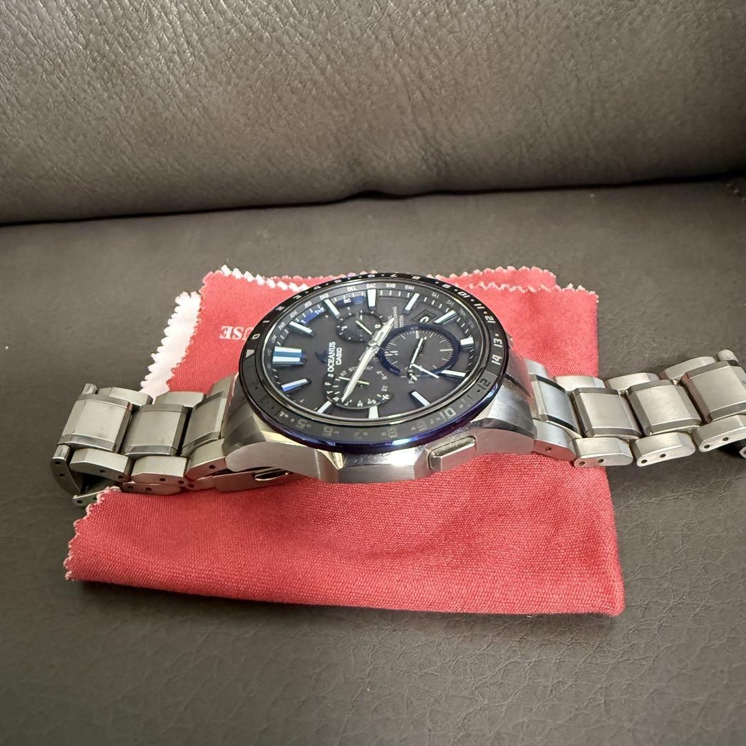 CASIO OCEANUS 腕時計 ブラック　OCW-G1200-1AJF 楽天市場】【最長30回無金利ローン】カシオ オシアナス OCW