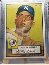 2006 Topps '52 - Mickey Mantle #311 Yellow Background