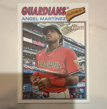 Topps 2026 Heritage Base Set Angel Martinez #177 Cleveland Guardians MLB