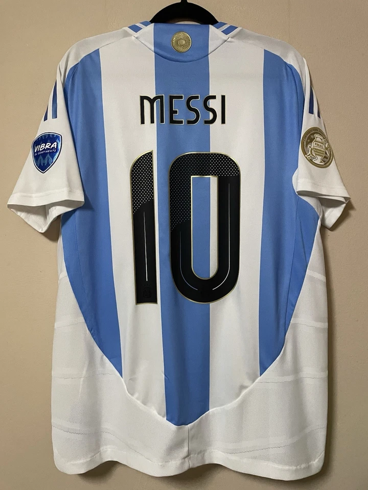 Adidas Argentina Copa America 2024 Home Authentic Lionel Messi - Image 3 of 4