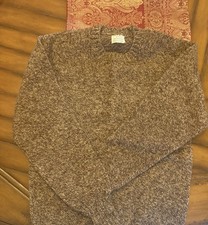 Scottish Wool Sweater   Crew Neck   Size 36  ...