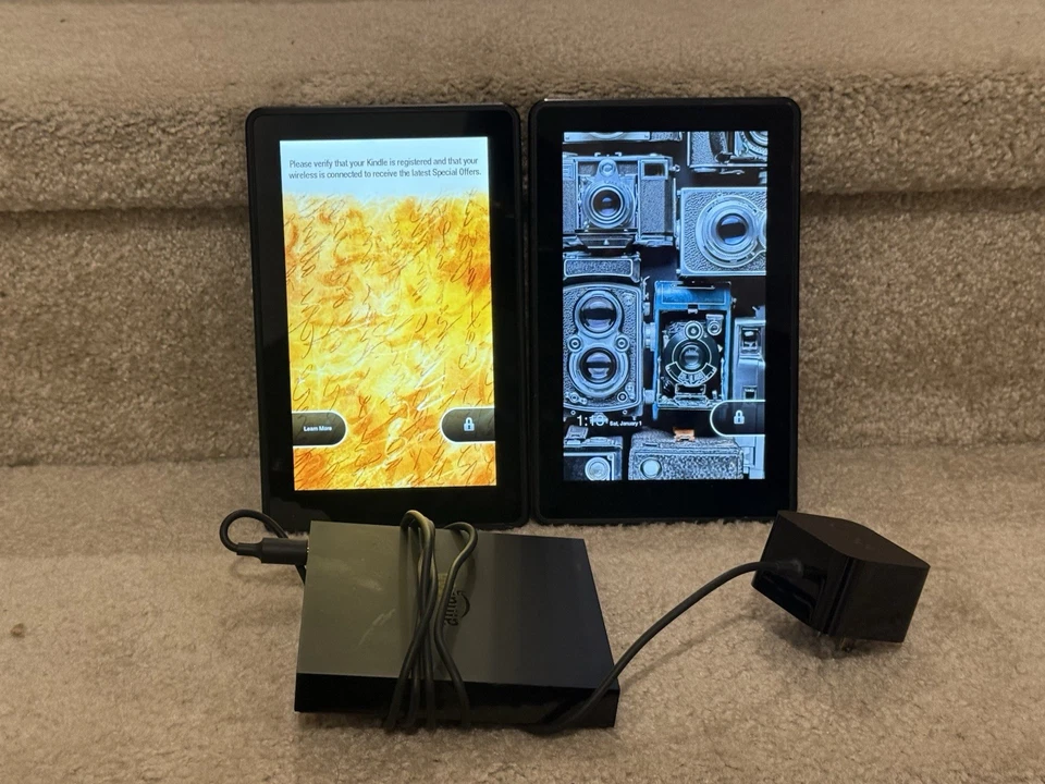 2 Amazon Kindle Fire 1st Generation D01400 - Tested and Working/ Amazon Fire Box - Image 2 of 4