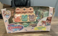 Tyco Quints Set 1990s Collectible Doll Care N Curl Salon New Rare