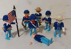 Vintage 80s-90s Playmobil Western U.S Army Soldiers. See Photos