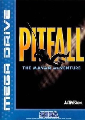 Pitfall - Sega Mega Drive Platformer Videospiel OVP