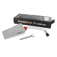 Stage6 F1 Spiegel Weiß Links Universal Passend Aerox Runner Speedfight SR50