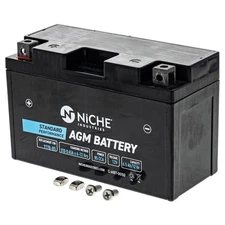 NICHE AGM Battery YT7B for Suzuki DRZ400 Yamaha TTR250 Ducati 1199 Panigale