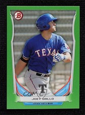2014 Bowman Draft Top Prospects Green 72/75 Joey Gallo #TP-80 2p7