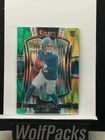 2025 Panini Select - Premier Lvl Jaxson Dart #193 Green Yellow Prizm Shock (RC)