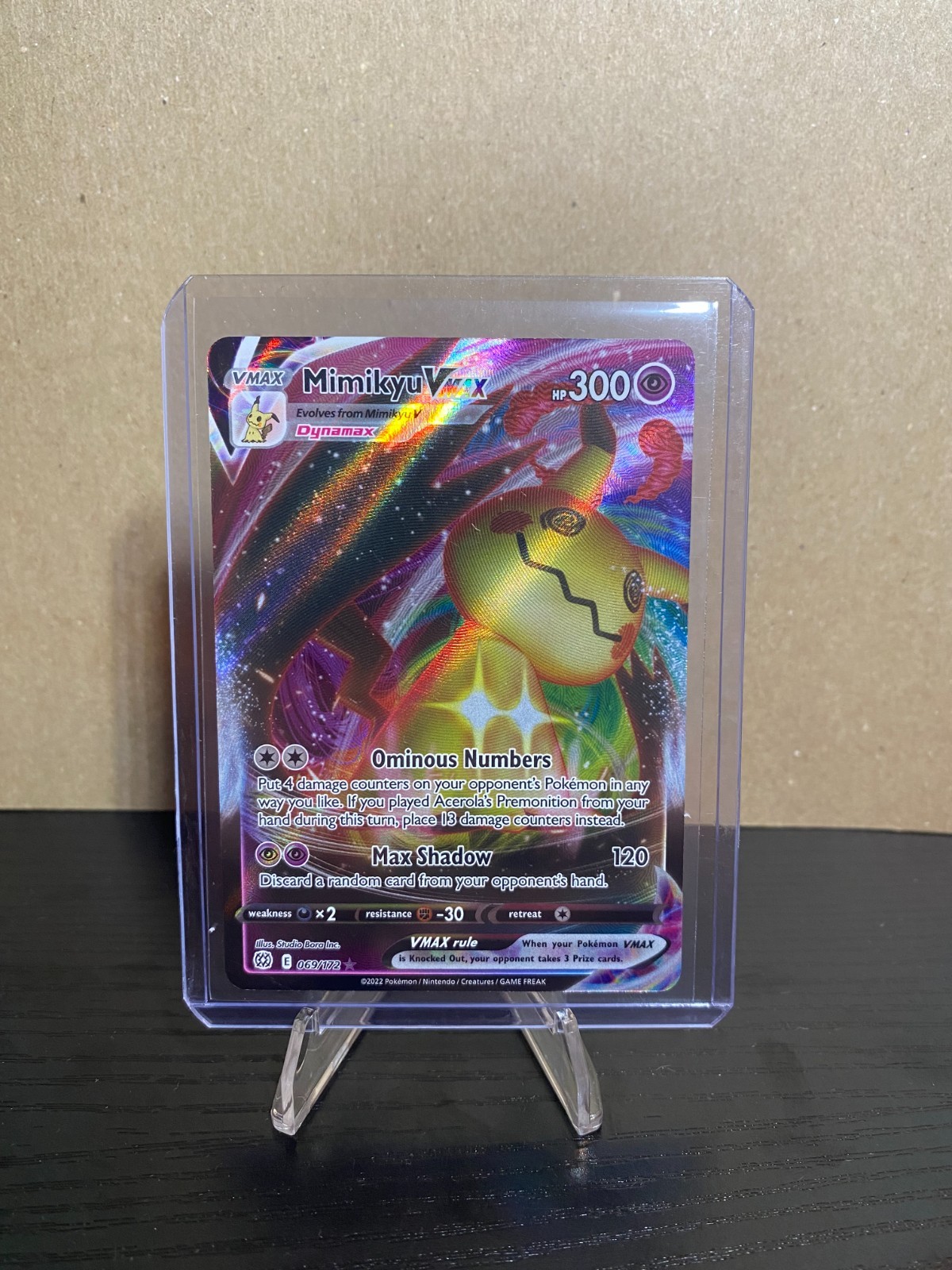 mimikyu vmax pokemon card value CGC 9.5 VMAX Climax Singles Pokemon - Mimikyu VMAX -