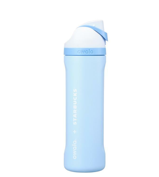 Starbucks Korea 2025 SS Sailing Owala Freesip Blue Coldcup 710ml