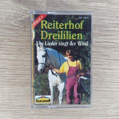 Reiterhof Dreililien Folge 5 - Alte Lieder singt der Wind MC Hörspiel Kassette