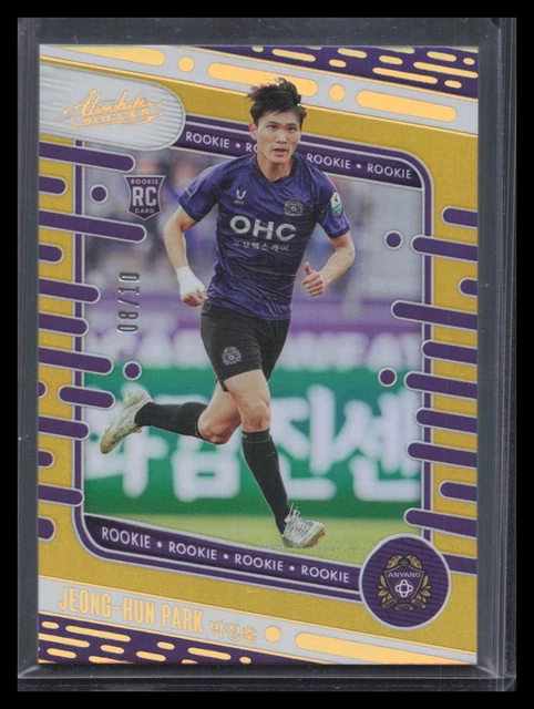 Jeong-Hun Park 2025 Panini Absolute K League #99 Spectrum Gold #/10