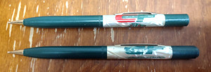 Consolidated Freightways VTG Sheaffer's Mechanical Lead Pencil Set 1950's Pearl