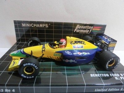 Made By Minichamps 1/43 Benetton Ford B191 20 Nelson Piquet 1991