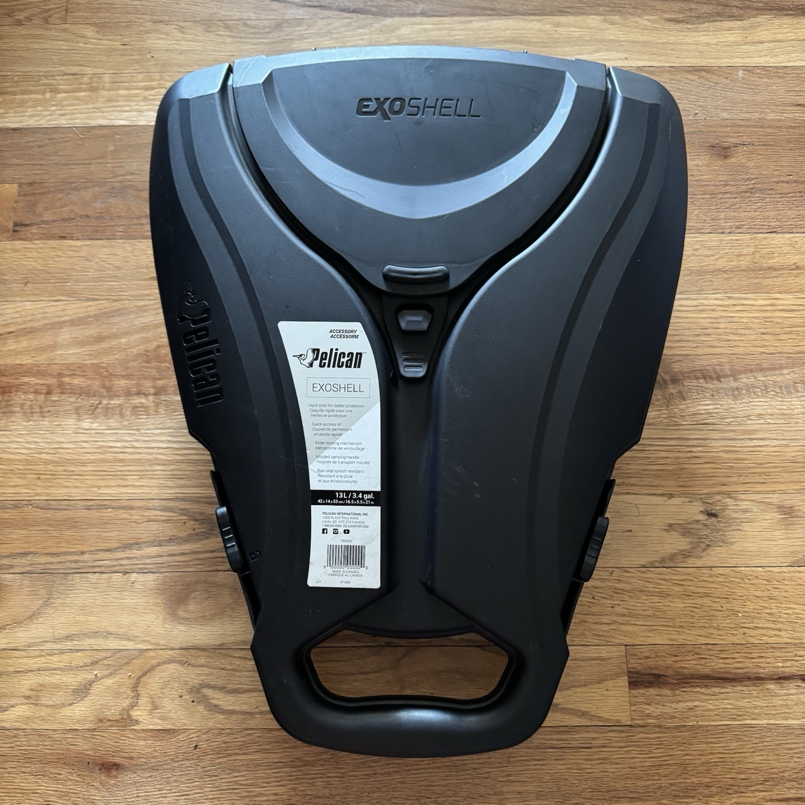 Storage Hard Carrier 13l/3.4gal Black Ip1640