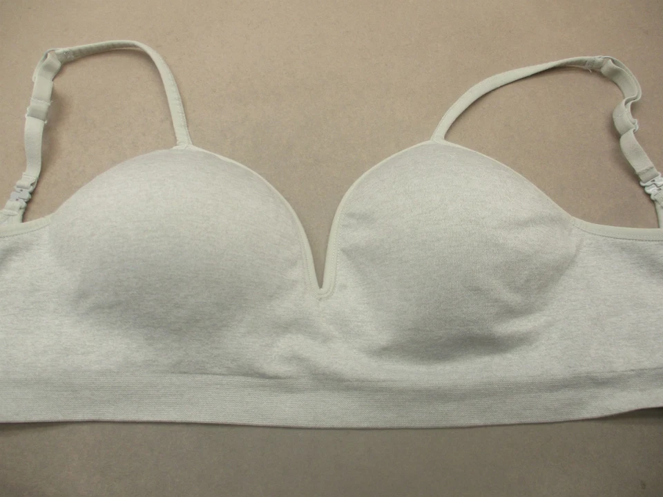 Так размер M женщин серый с подкладкой беспроводной назад застежки бюстгальтер 6 М - Изображение 2 из 4
