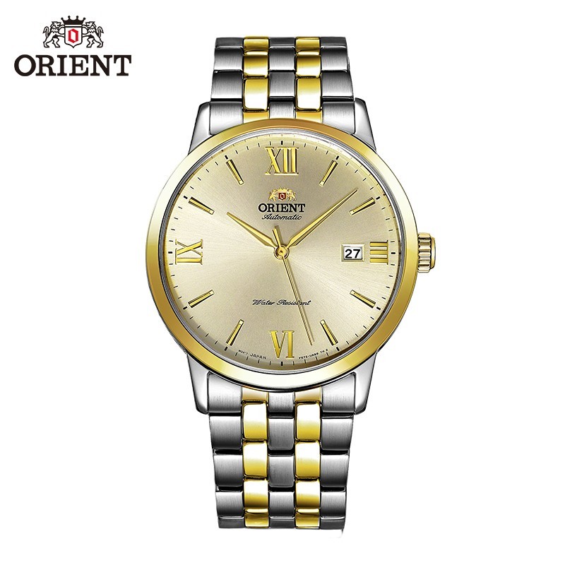Orient Men's Contemporary Automatic Champagne Dia… - image 1