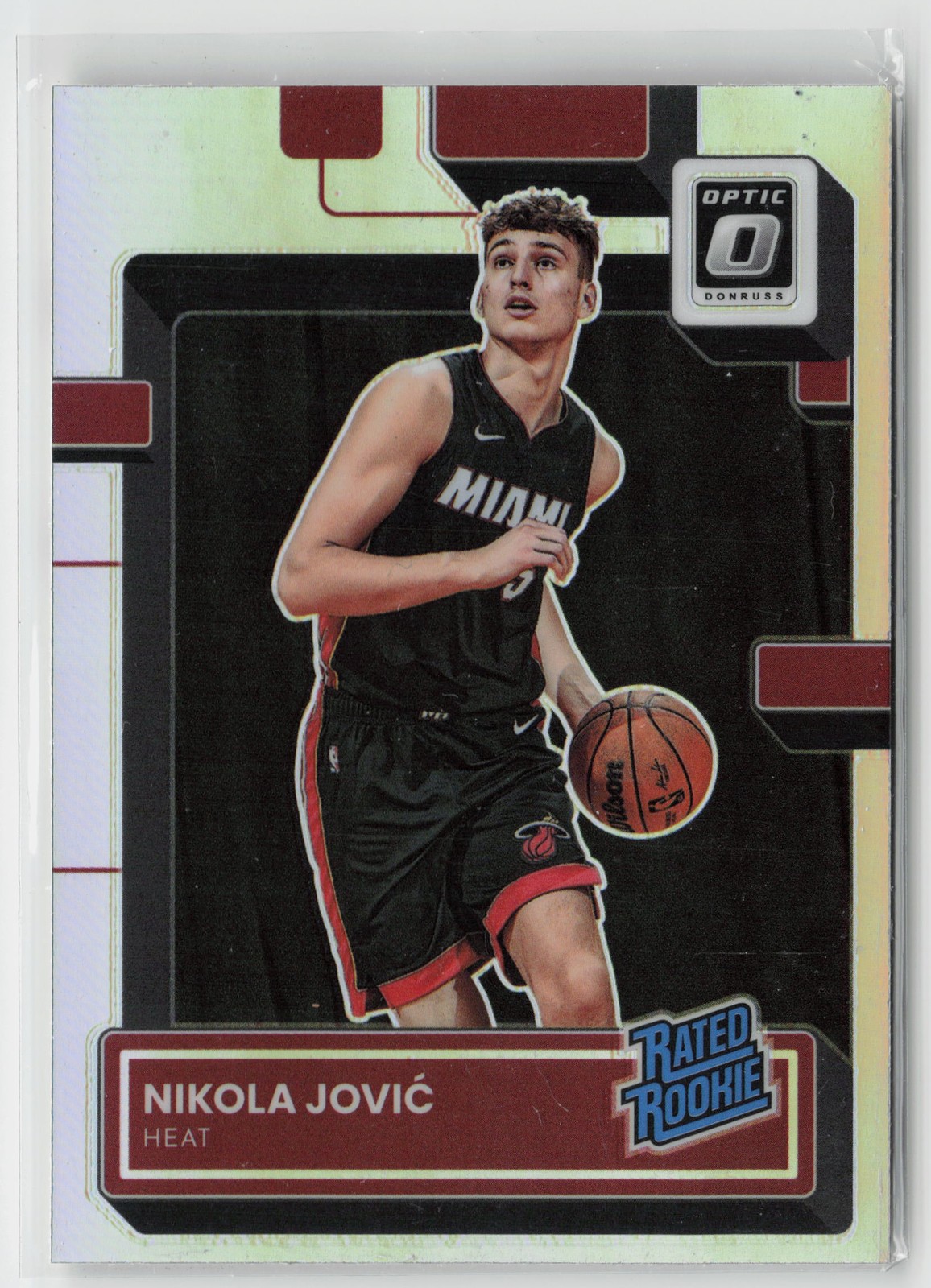 2022-23 Donruss Optic #224 Nikola Jovic Holo