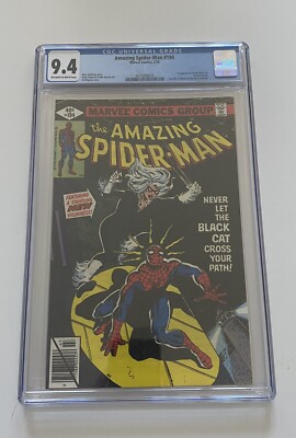 AMAZING SPIDER-MAN #194 1ST BLACK CAT CGC 9.4 1979 MARVEL COMICS