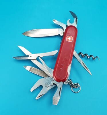 RED WING ナイフ キーホルダー WENGER 未使用 SWISS Wenger Nomad 85mm Red Swiss Army Knife Multi Tool! | eBay