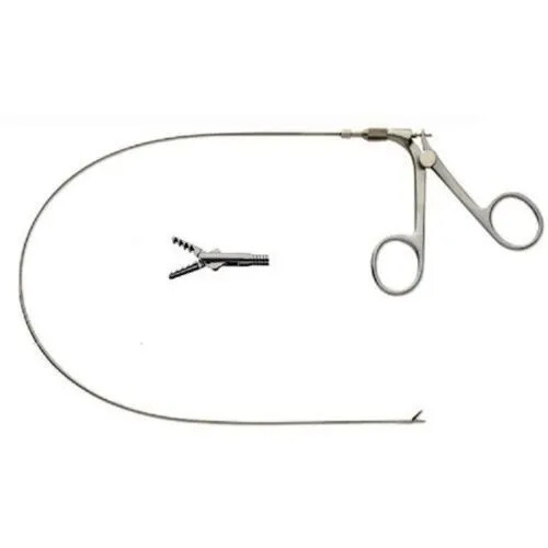 Cistoscopia Pinzas Flexibles Agarrar Biopsia Doble Acción Mandíbulas 5 Fr x 7 Fr 60cm