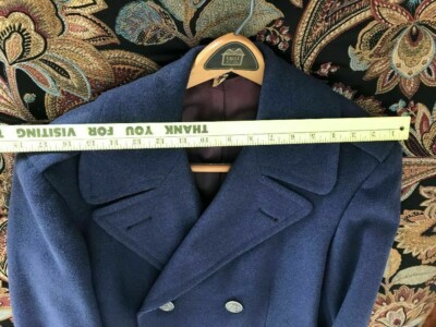 1960s USAF United States Air Force Military Heavy Dress Blue 1085