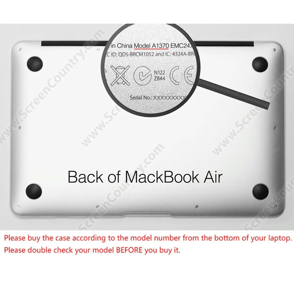 Laptop Cover Case for Macbook Pro 13 15 CD Drive A1278 A1286 year 2008 2009 2010 - Image 2 of 4