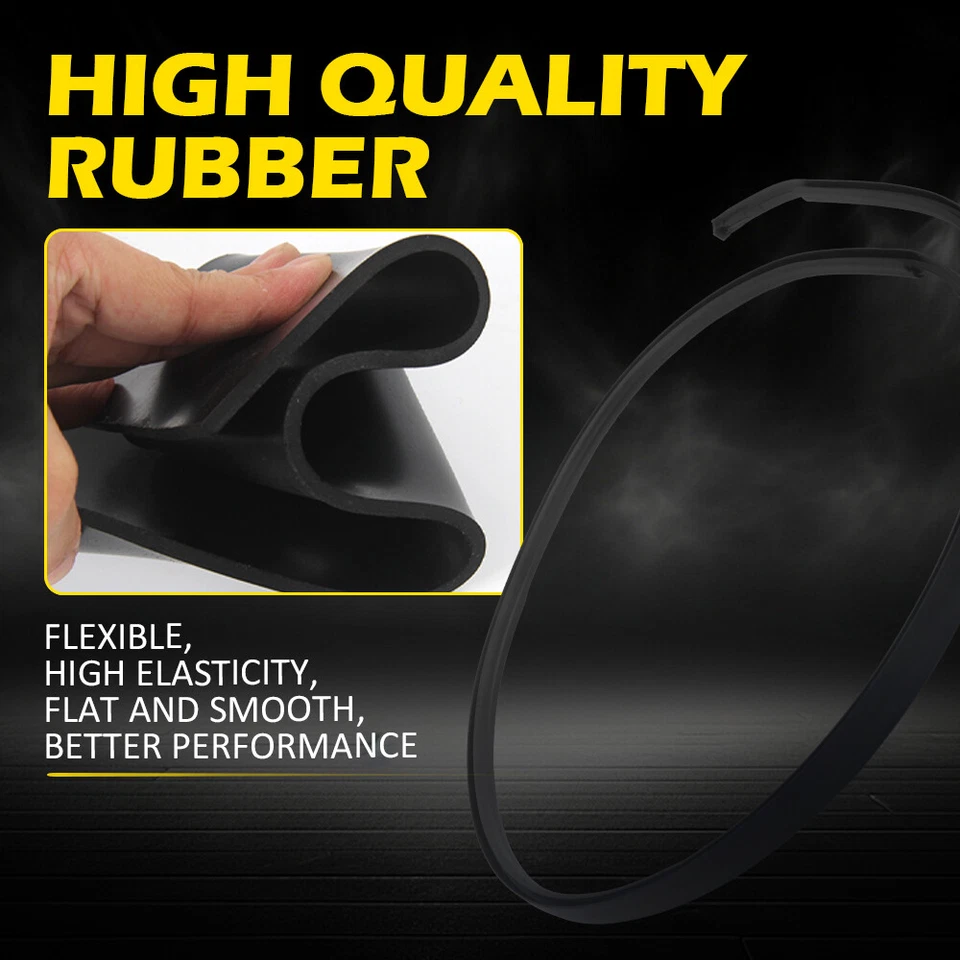 2 Pcs Roof Drip Molding Weather Strip For Toyota Yaris Sedan 2007-2011 - image 4 of 4