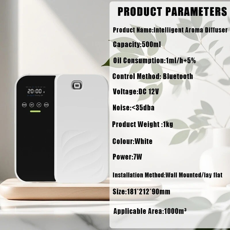 Diffuseur intelligent d'arôme électrique sans eau anti-humidité maison