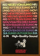 "EUMIG" Brochure in italiano