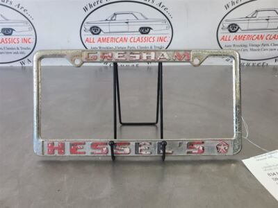 HESSEL'S DODGE PLYMOUTH CHRYSLER LICENSE PLATE FRAME GRESHAM OREGON | eBay