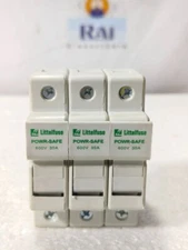 LITTELFUSE LPSC-CH POWER-SAFE FUSE HOLDER 600V 30 AMP 3 POLE LPSCCH FREE SHIP