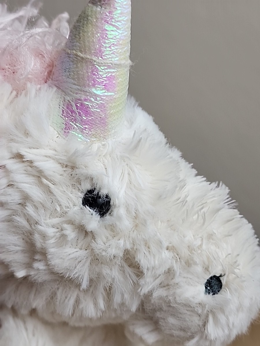 Jellycat Plush Small Bashful Unicorn White Pink Stuffed Toy Soft