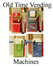 1950s era VENDING MACHINES S scale details S Scale 1/64 scale