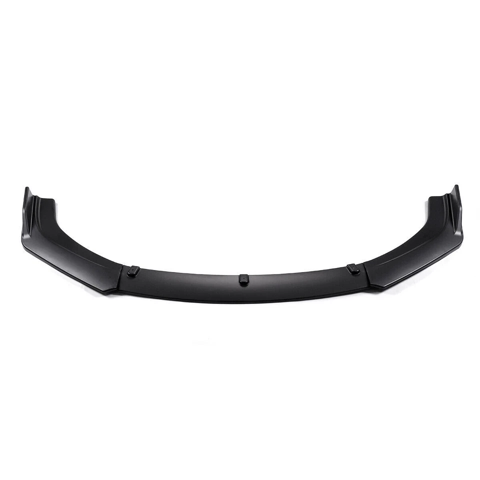 For Audi A4 S4 Rs4 2008-2012 B8 Front Bumper Lip Spoiller Splitter Matte Black Foto 3 de 4