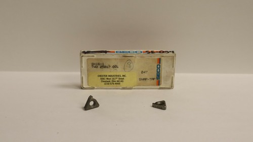 SECO Insert (GX16-1) **21pcs** - 3 Boxes Limited deal! - Picture 2 of 2