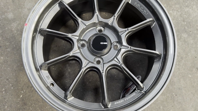 New 15x7 ENKEI TUNING SC58 Gun Metal 4x100 Fit Honda EK Toyota