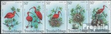 Timbres Trinidad et Tobago 1980 Mi 411-415 bande de cinq neuf 1980 Rotsichler Oi