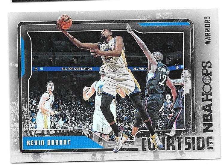 Kevin Durant 2017/18 Hoops Basketball Courtside #1