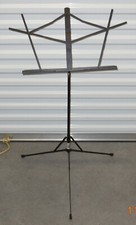 Proline GMS20BK Adjustable Folding Music Stand- Black- Compact- Travel