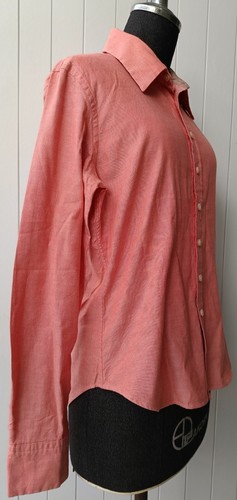 45RPM forty five RPM studio by R 3 Japan solid plain red ladies slim shirt - Picture 8 of 14