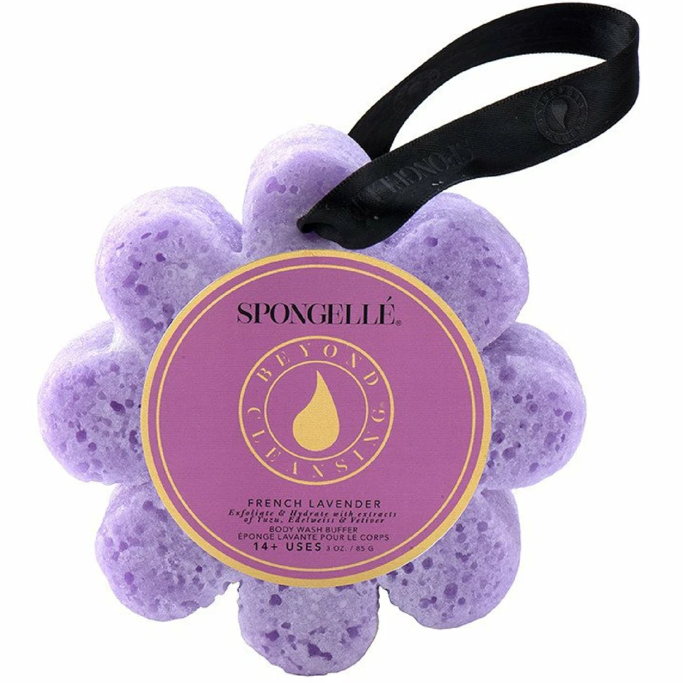 Spongelle Body Wash Wild Flower Infused Buffer - French Lavender 85g