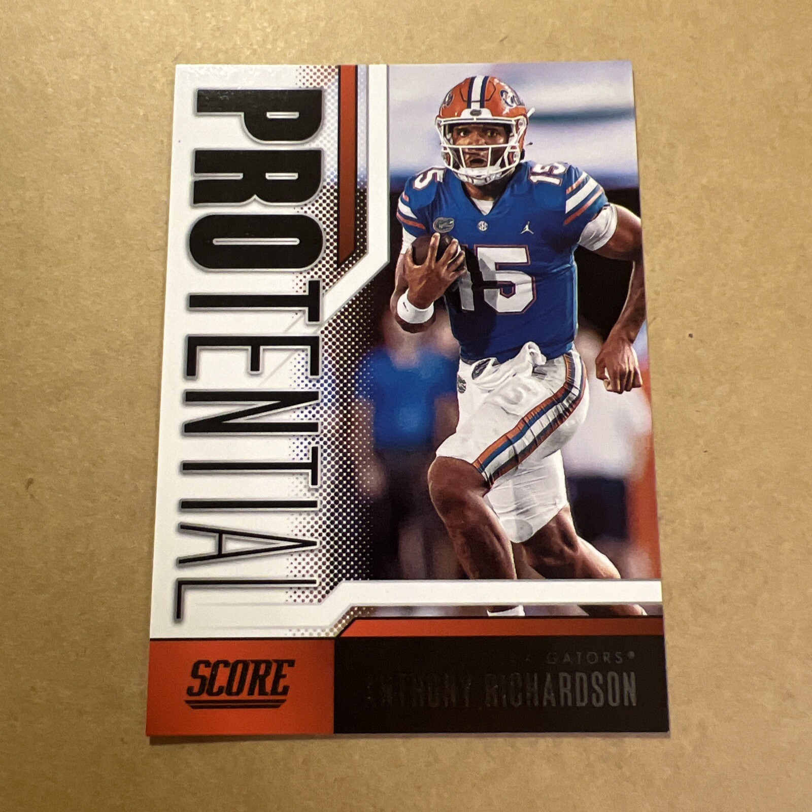 Anthony Richardson Panini Score Protential #4 Red