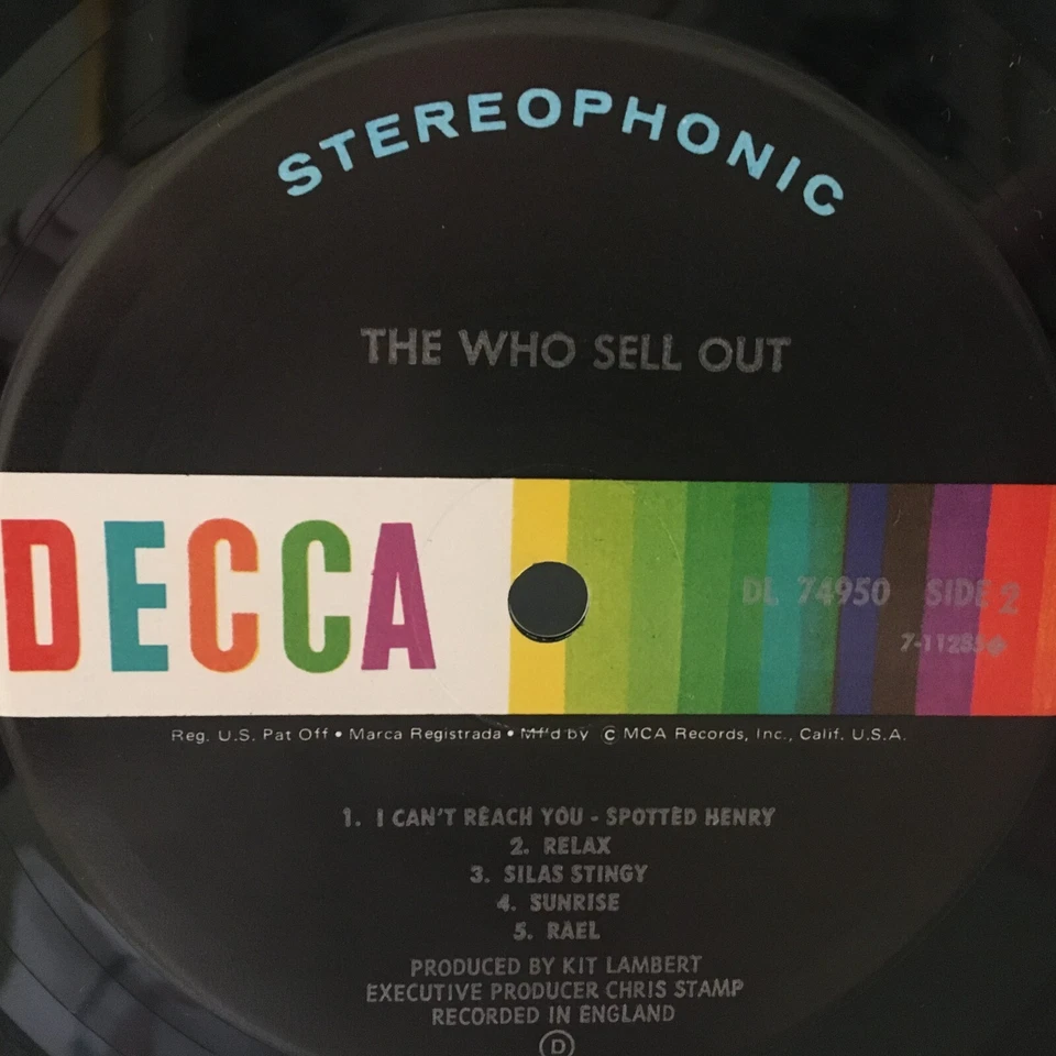 THE  WHO           LP       SELL OUT Foto 4 de 4