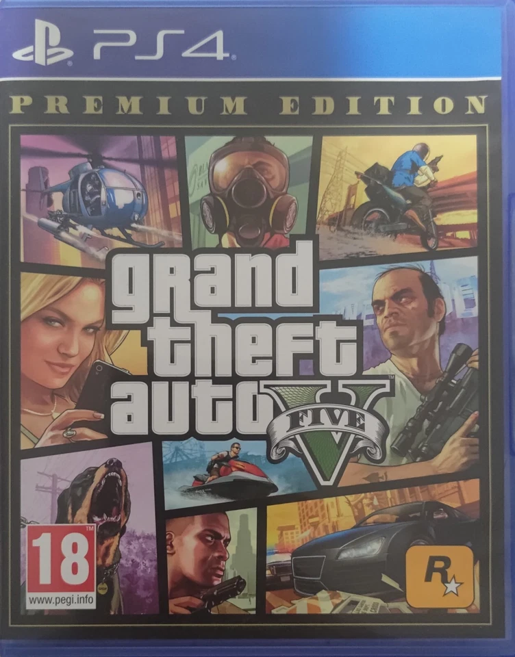 Grand Theft Auto - V (PlayStation 4), foto 1 di 2