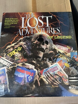 Lost Adventures of Legend SEALED - PC CD-ROM Mindscape (1996)
