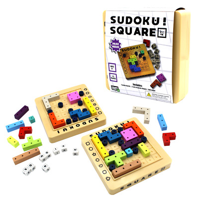 Sudoku Square - Sudoku Strategy with a Twist! 248,832 Solutions STEM Genius Game