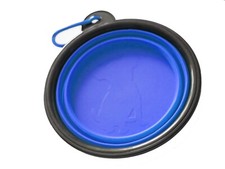 Hunde Katzen Napf Faltbar Unterwegs Wassernapf Napf To Go Royal Blau 350ml