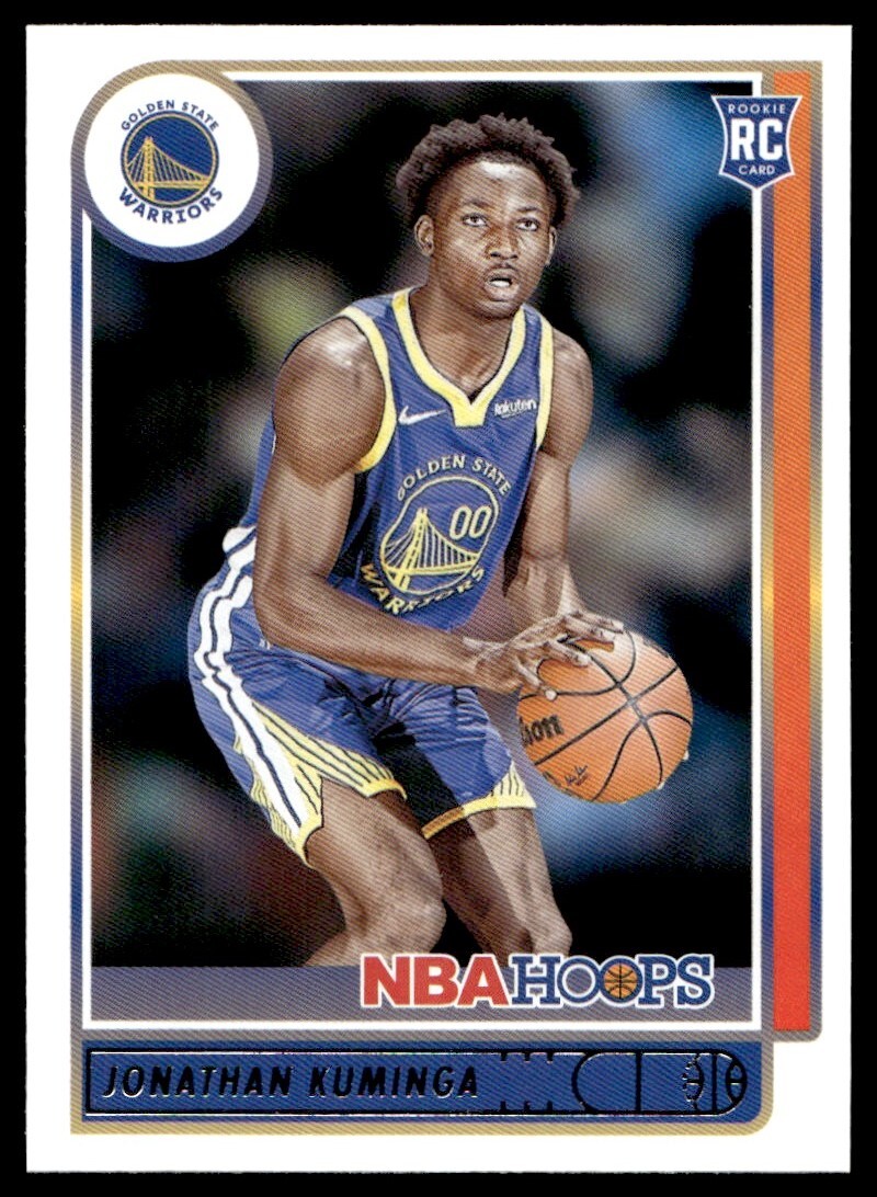 2021-22 Hoops Jonathan Kuminga Rookie G26 Golden State Warriors #219